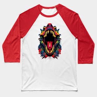 Prehistoric Terror Baseball T-Shirt